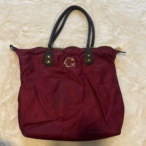 C Wonder Tote Bag Maroon